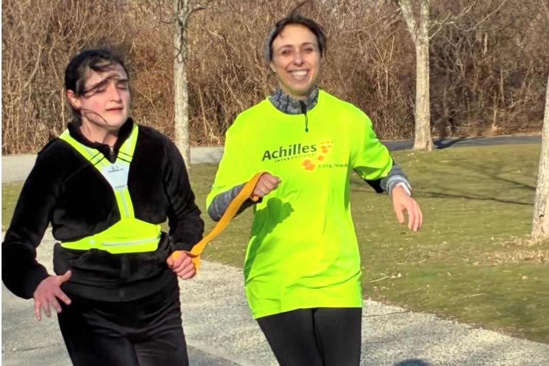 Carmela and Guide running at Cedar Creek together