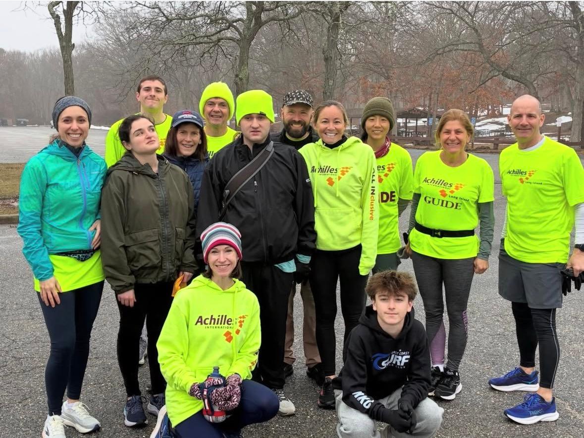 Achilles group shot at Bethpage